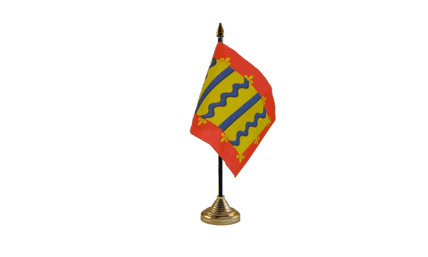 Cambridgeshire Red Table Flags